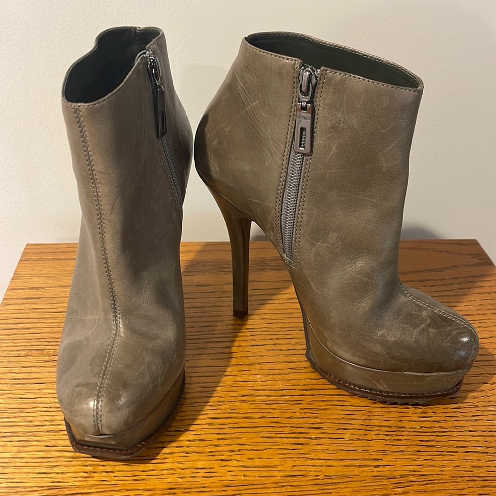 Schutz High Heel Booties. Size 6.